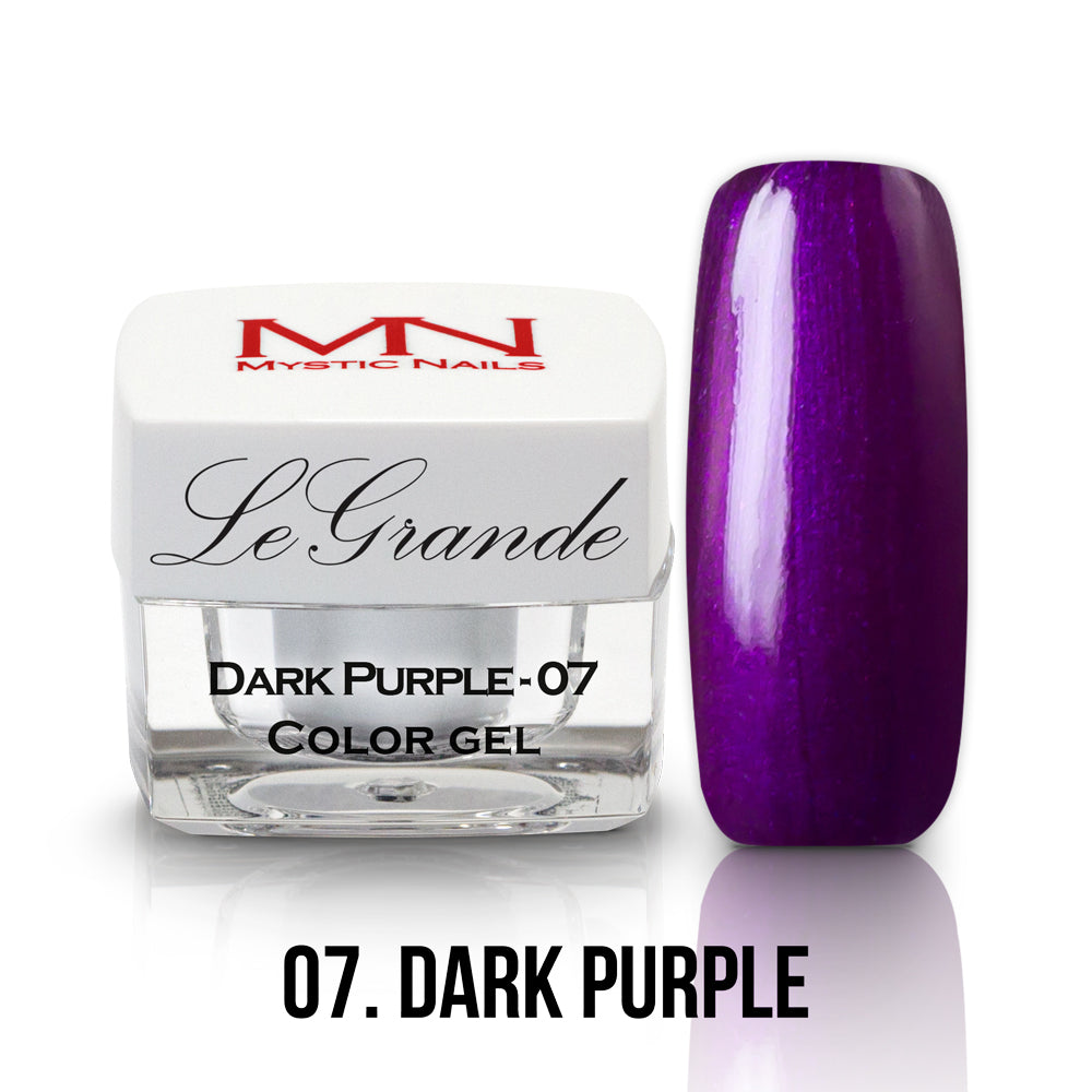 LeGrande Color Gel - no.07. - Dark Purple - (TPO-Fri) - 4g