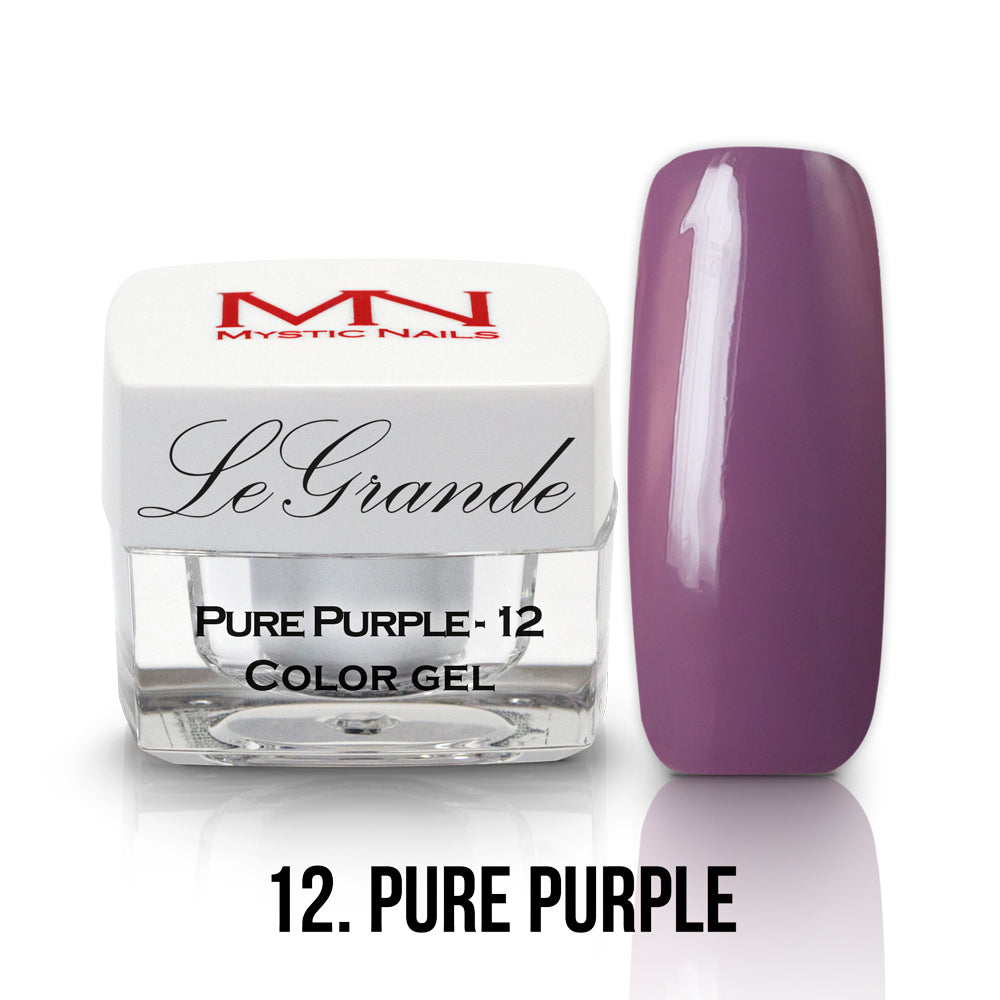 LeGrande Color Gel - no.12. - Pure Purple - (TPO-Fri) - 4g