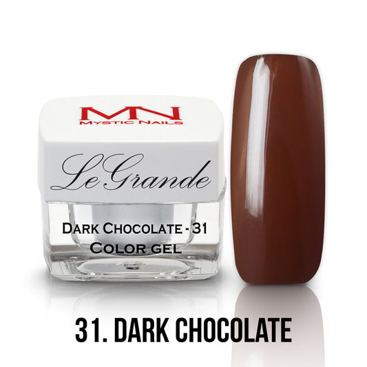 LeGrande Color Gel - no.31. - Dark Chocolate - (TPO-Fri) - 4g