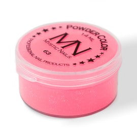 Farvet Glitter Neon Akrylpulver – 63 – 14 ml