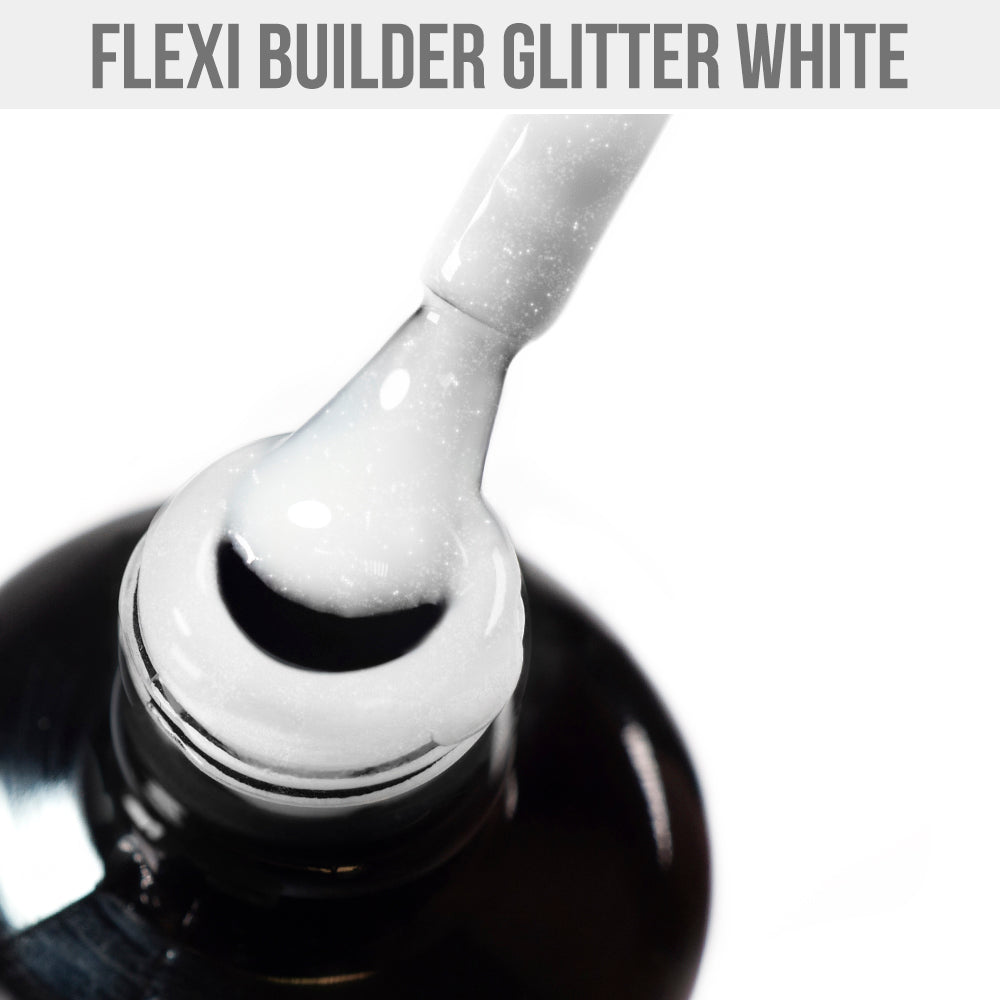 Flexi Builder Glitter White 12ml