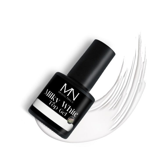 Milky White Top Gel (HEMA-free) - 6 ml