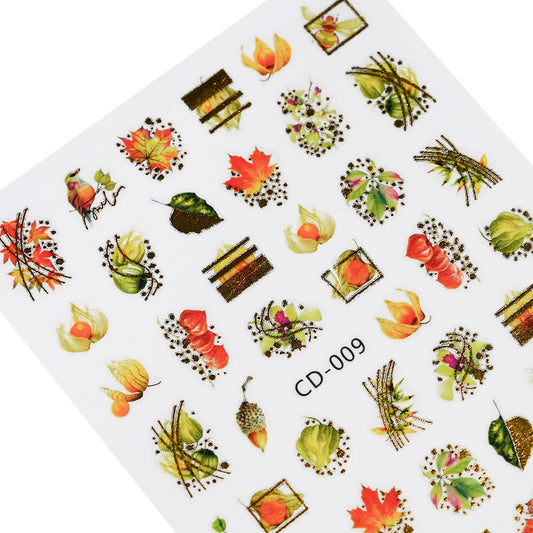 Nail sticker - Autumn 09_CD-009