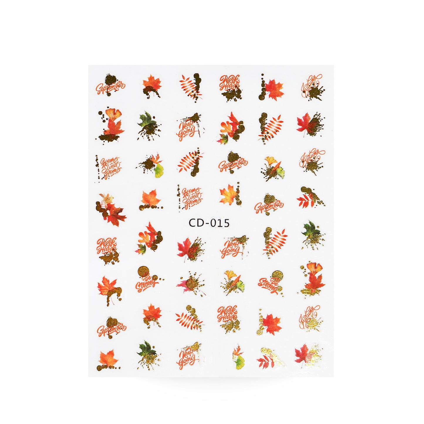 Nail sticker - Autumn 12_CD-015