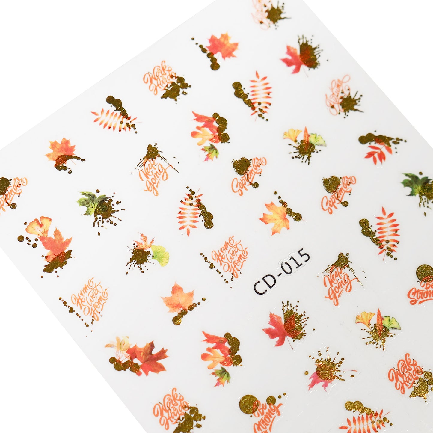 Nail sticker - Autumn 12_CD-015