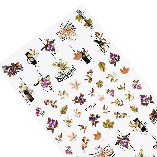 Nail sticker - Autumn 06_F784