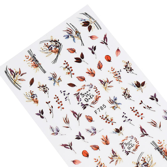 Nail sticker - Autumn 07_F785