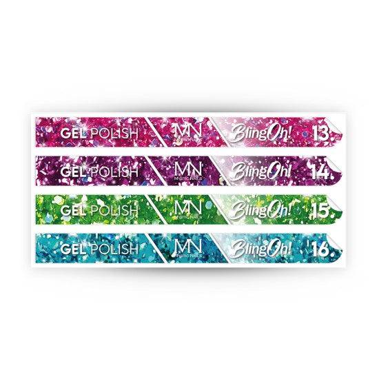 Tip Stick Gel Polish Sticker - BlingOh 13-16
