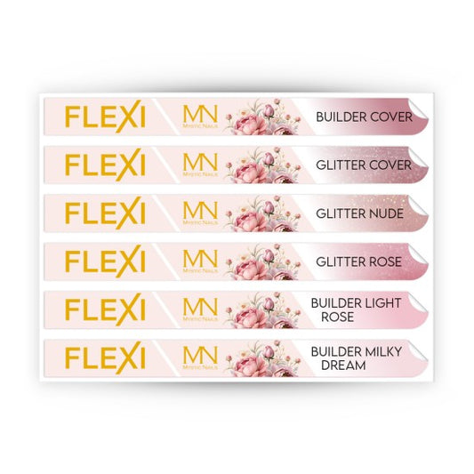 Tip Stick Gel Polish Sticker - Flexi collection 01