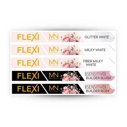 Tip Stick Gel Polish Sticker - Flexi collection 04