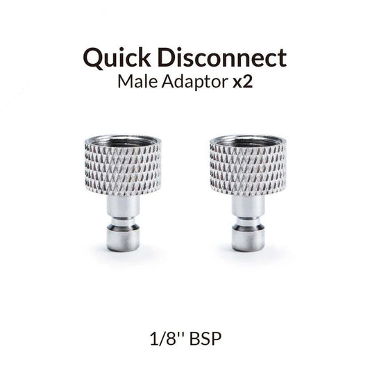 Airbrush Quick Male Adapter (2STK)