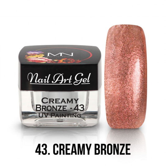 Painting Nail Art Gel - 43 - Creamy Bronze - (TPO-Fri) - 4g