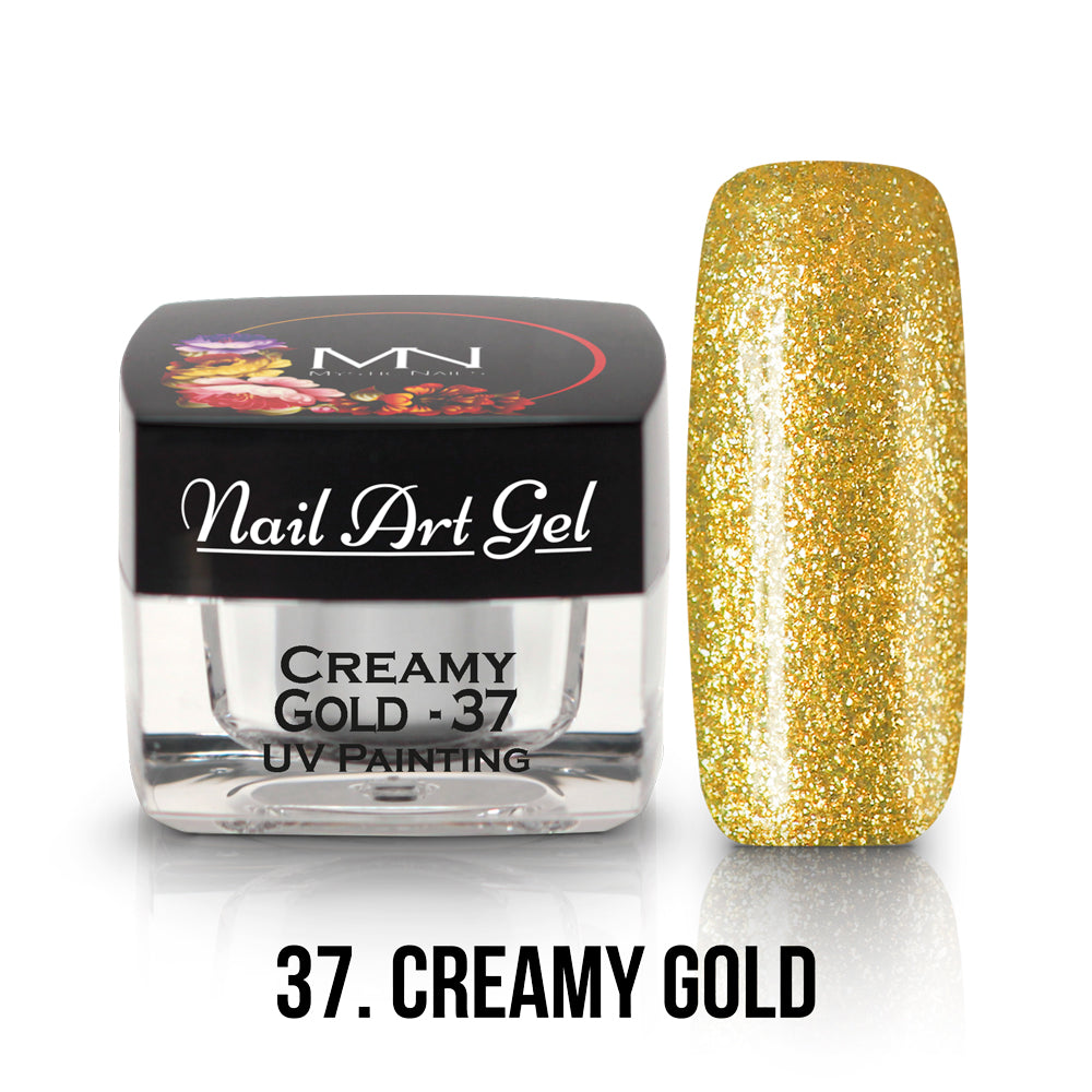 Painting Nail Art Gel - 37 - Creamy Gold - (TPO-Fri) - 4g