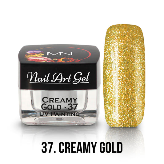 Painting Nail Art Gel - 37 - Creamy Gold - (TPO-Fri) - 4g