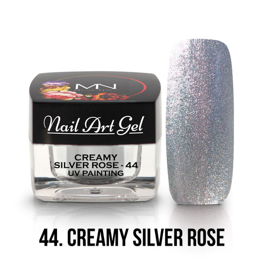 Painting Nail Art Gel - 44 - Creamy Silver Rose - (TPO-Fri) - 4g