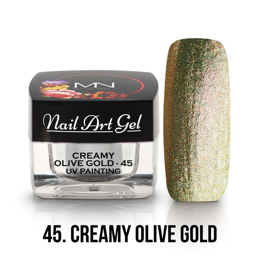 Painting Nail Art Gel - 45 - Creamy Olive Gold - (TPO-Fri) - 4g