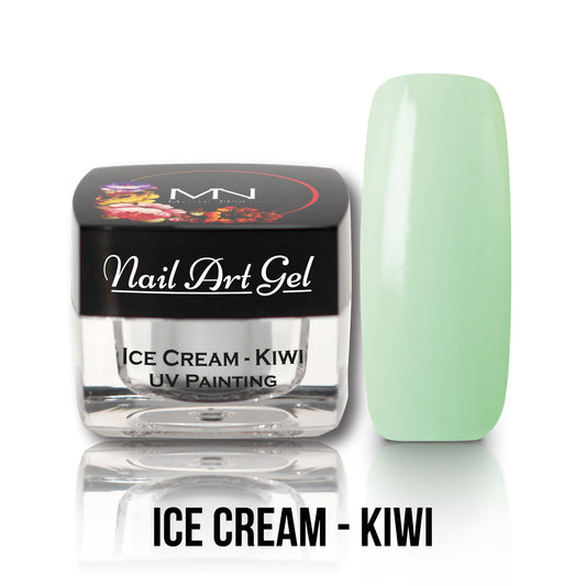 Painting Nail Art Gel - Ice Cream - Kiwi - (HEMA+TPO-Fri) 4g