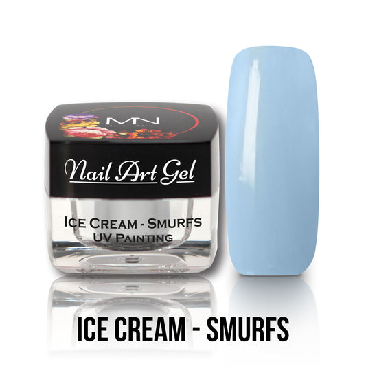 Painting Nail Art Gel - Ice Cream - Smurfs - (HEMA-free) 4g