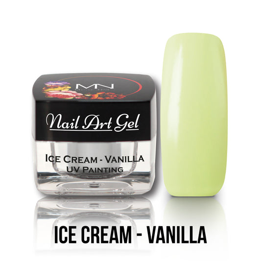 Painting Nail Art Gel - Ice Cream - Vanilla - (HEMA+TPO-Fri) 4g