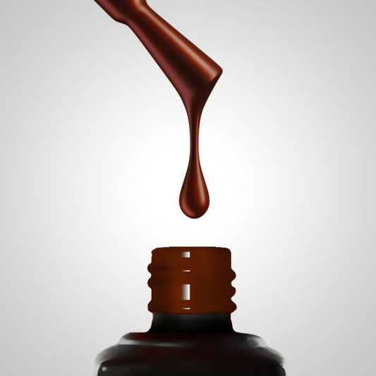 250 Maroon gel polish 10g