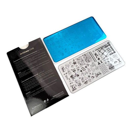 Slowianka Christmas Mood Stamping Plate #9