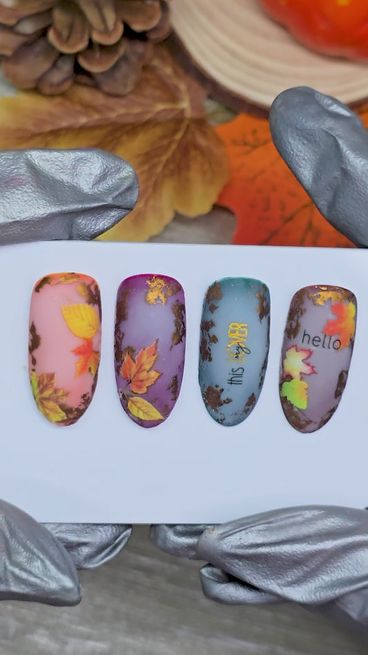 Nail sticker - Autumn 03_F204