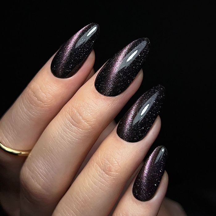 Top Coat No Wipe Flash Cat Eye Violet 10g