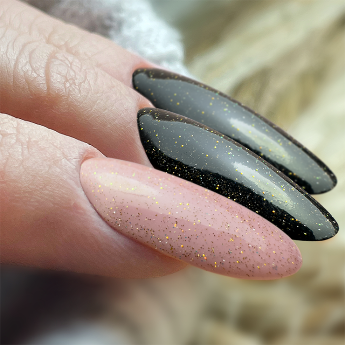 Top Coat No Wipe Flash Gold 10g